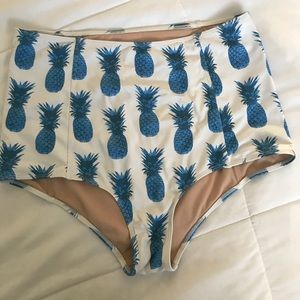 Kortni Jeane high waisted pineapple bottoms